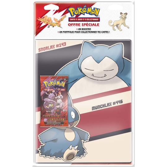 POKEMON EV10 BOOSTER + PORTFOLIO
