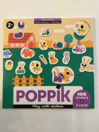 POPPIK - PLAY WITH STICKERS 2+