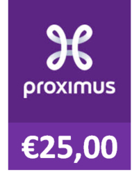 PROXIMUS PAY&GO - €25.00