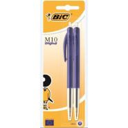 D - BIC M10 MEDIUM BLAUW X2 BLISTER