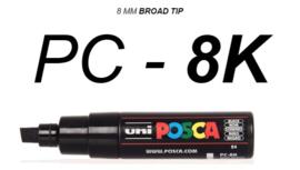 POSCA PC-8K / SCHUINE PUNT