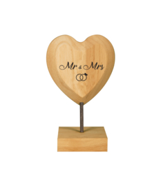 WOODEN HEARTS - MR&MRS