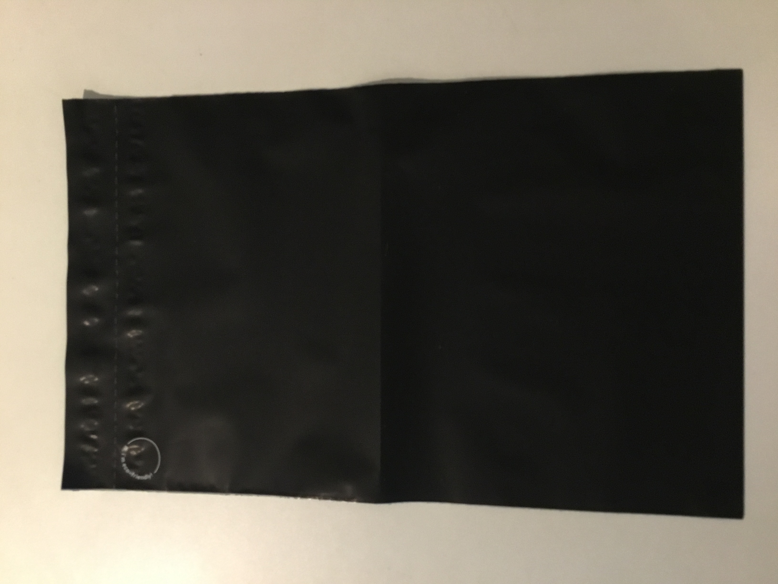 VERZENDZAK ZWART 25*33.5+7CM