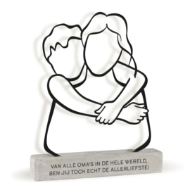 METAL ART DECO - LIEFSTE OMA