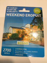 BONGOBON - WEEKEND EROPUIT