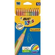 D - BIC KIDS TROPICOLORS KLEURPOTLODEN