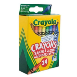 CRAYOLA CRAYONS - 24 STUKS