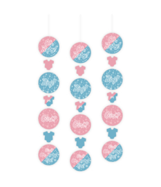 GENDER REVEAL - HANGING DECORATION