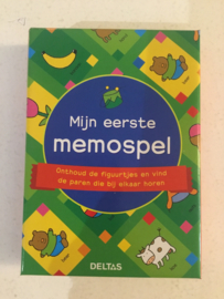 SPEEL-EN LEERKAARTEN - MIJN EERSTE MEMOSPEL