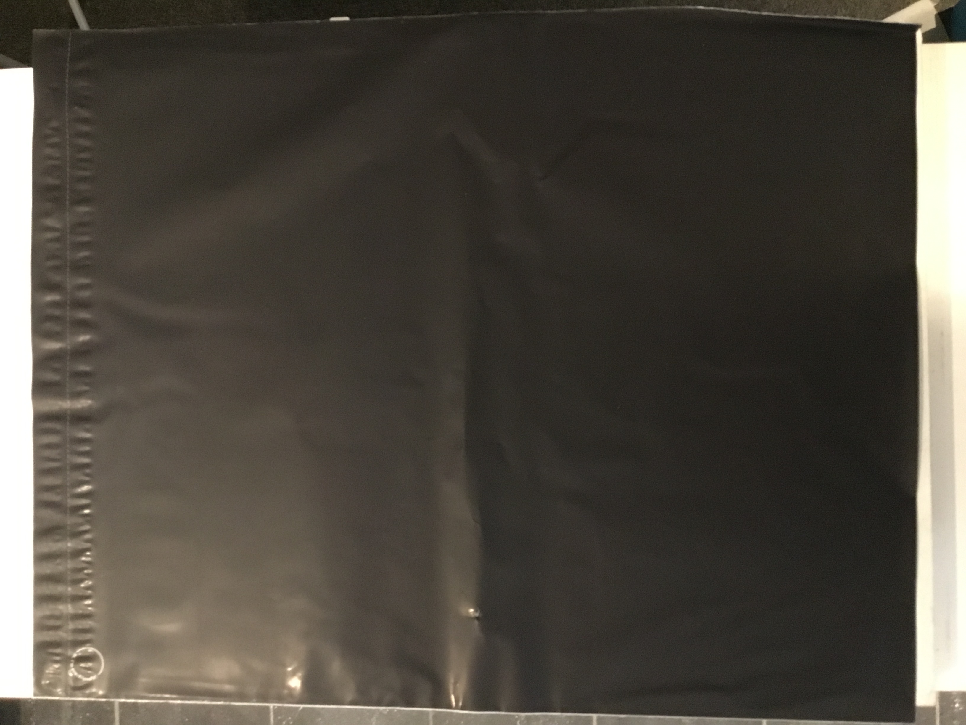 VERZENDZAK ZWART 54*61+7CM