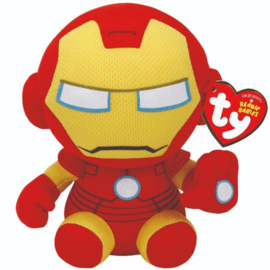 MARVEL BEANIE BABIES IRON MAN 15CM