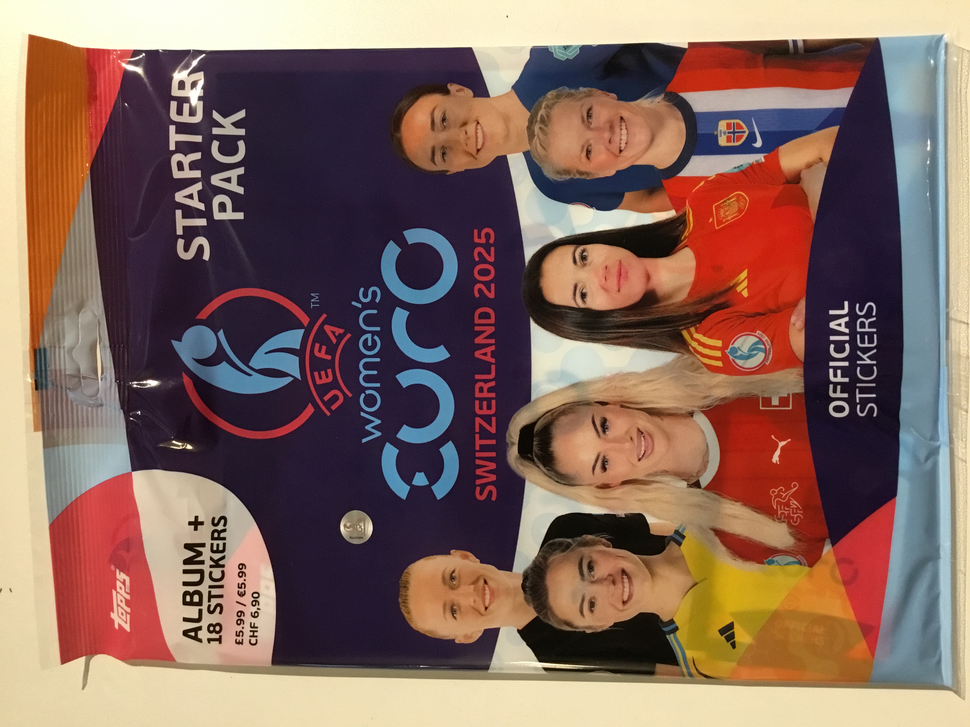 TOPPS EURO WOMAN STARTERPACK