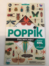 POPPIK - INSECTEN - DISCOVERY STICKERS - (6+)