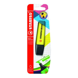 D - STABILO BLISTER 1X BOSS YELLOW