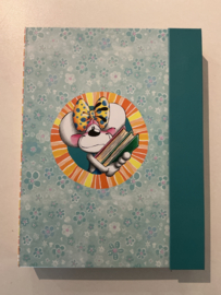 NOTITIEBLOK MET MAGISCHE INKTPEN+STICKERS