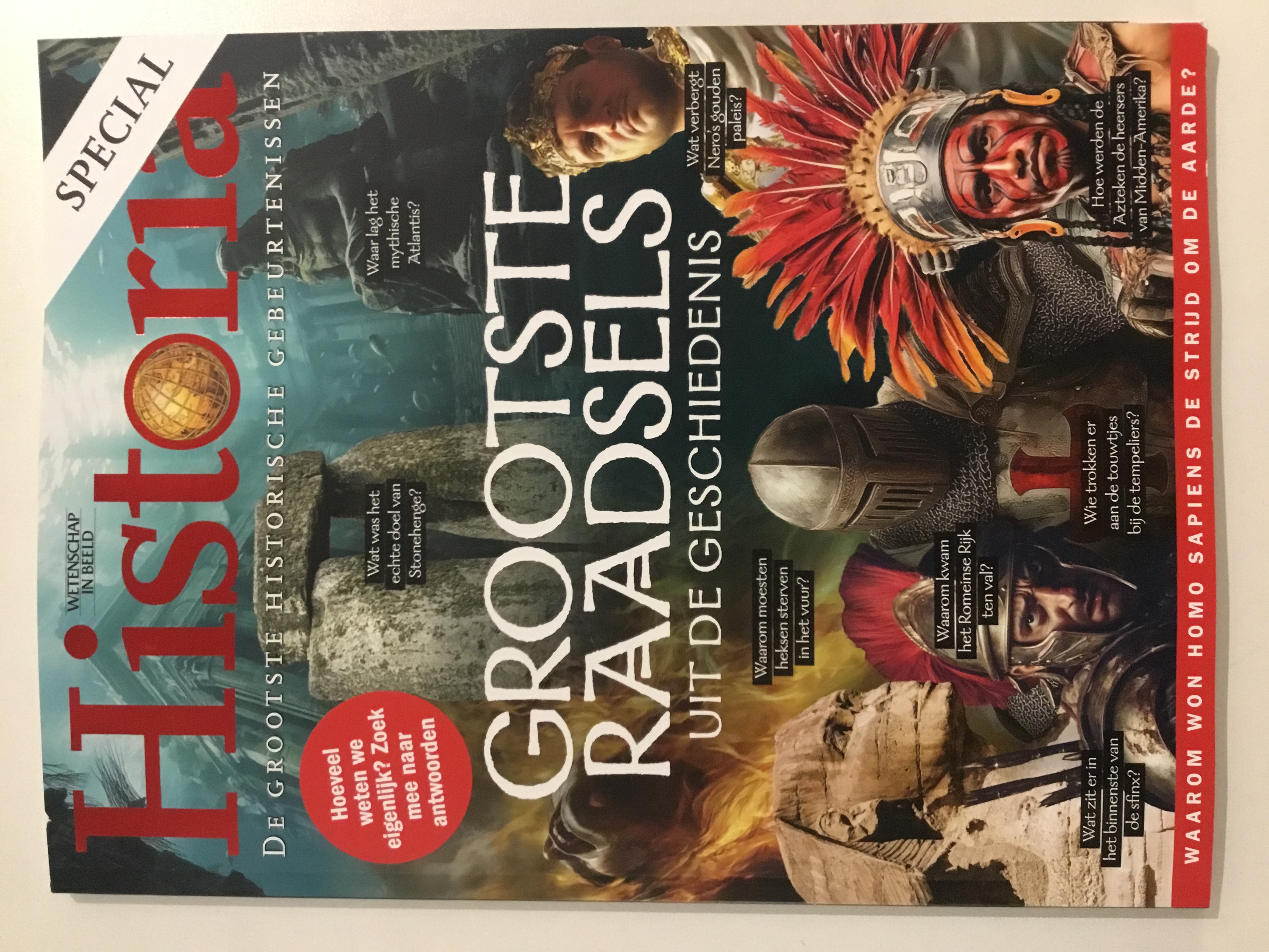 HISTORIA GROOTSTE RAADSELS