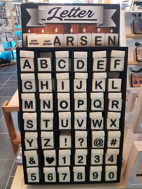 LETTERKAARSJES