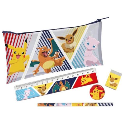 POKEMON STATIONERY SET WITH POUCH