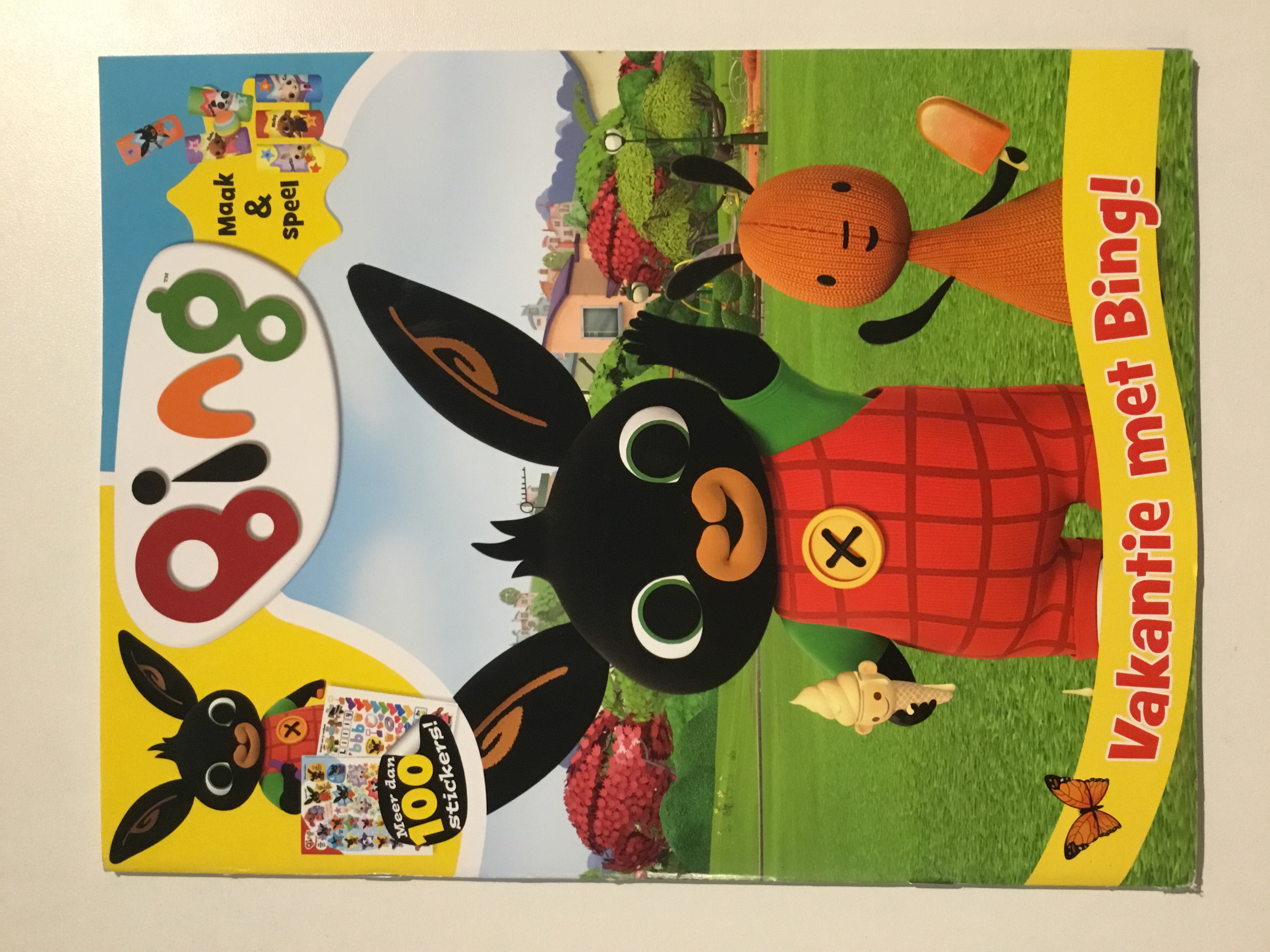 BING VAKANTIEBOEK