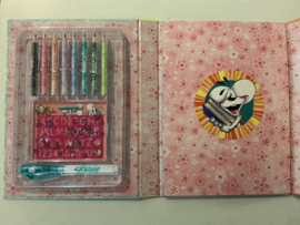 NOTITIEBLOK MET MAGISCHE INKTPEN+STICKERS