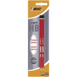D - BIC GILBERT 33 HB 2/BLISTER