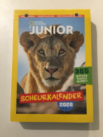 NAT GEO JUNIOR SCHEURKALENDER 2026