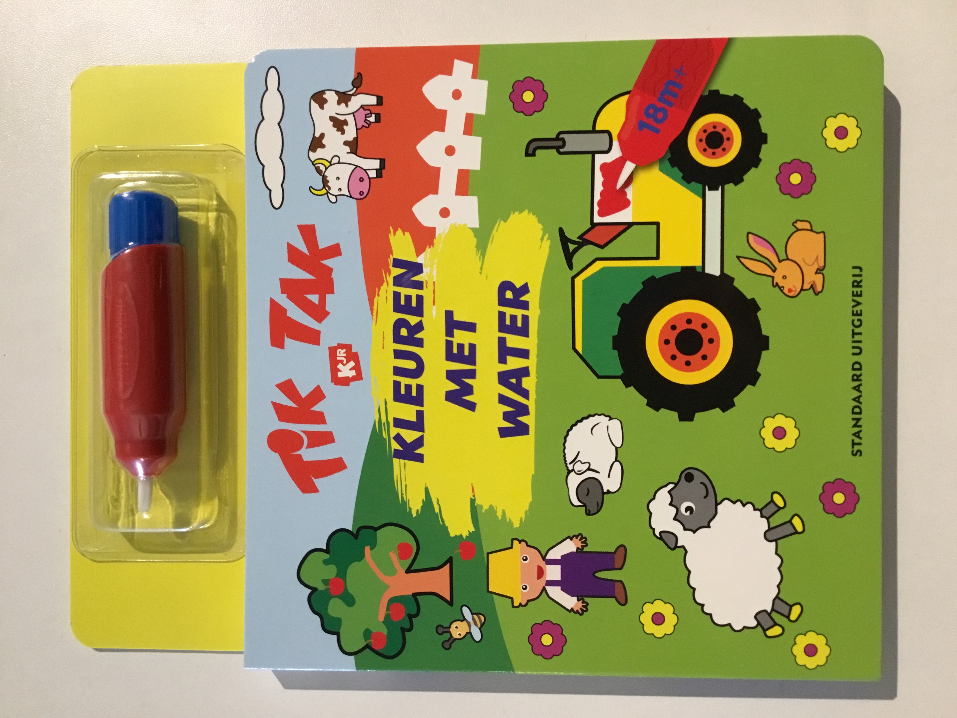 TIK TAK KLEUREN MET WATER