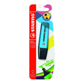 D - STABILO BLISTER 1 BOSS BLUE