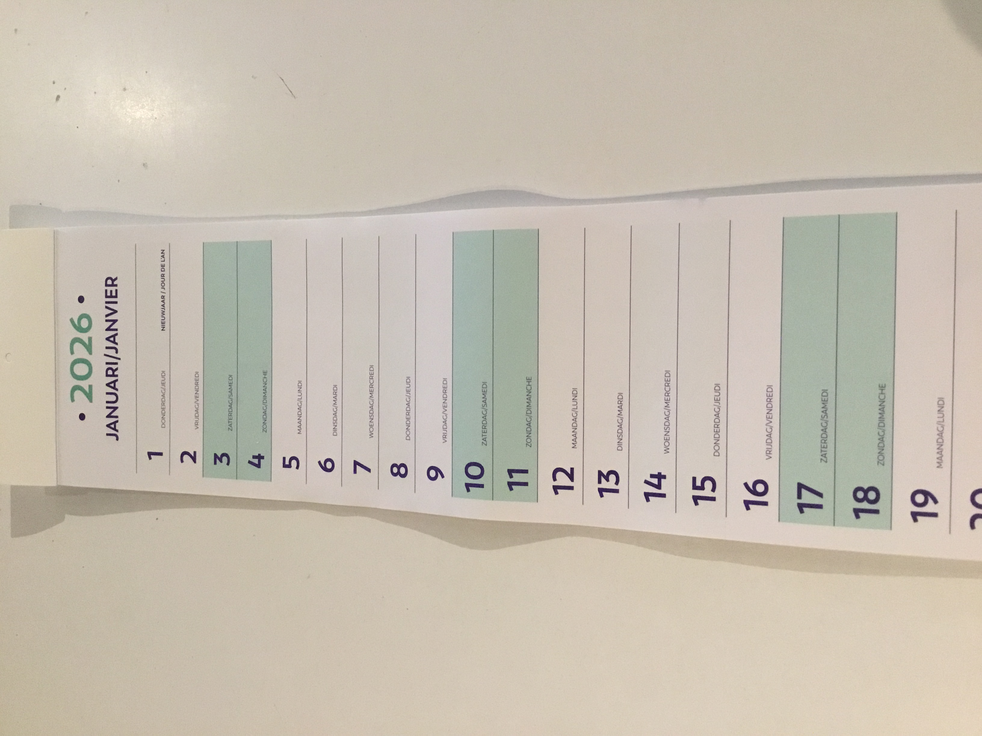 MAAND LINTKALENDER 2026