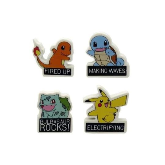 POKEMON SET 4X ERASABLE PEN