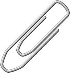 PAPERCLIPS - 26MM - DOOS 100ST - VERZINKT