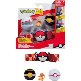 POKEMON CLIP N GO POKE BALL SET PIKACHU