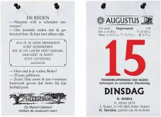 DE GROTE DRUIVELAAR 2026 - DAGBLOKKALENDER