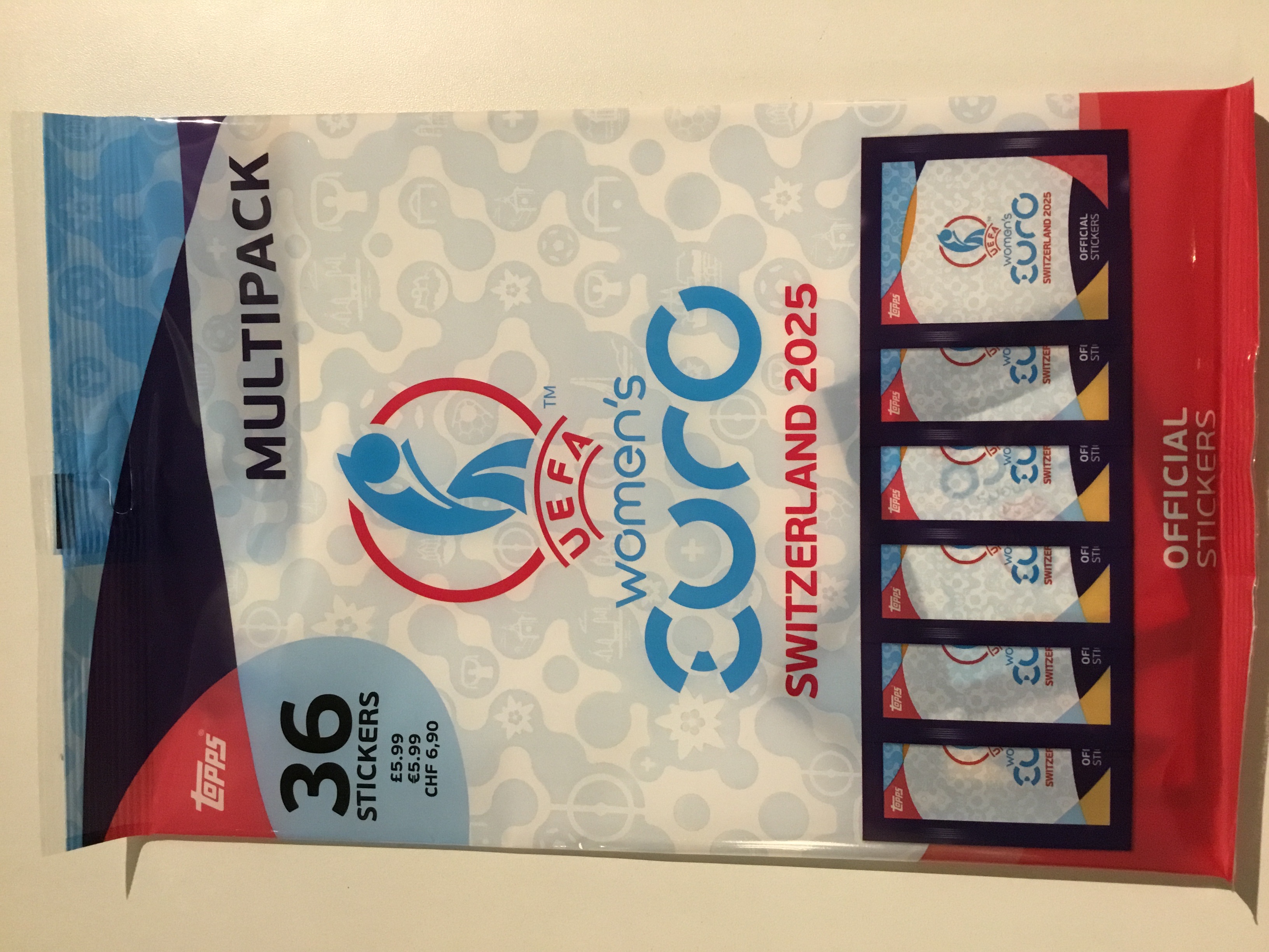 TOPPS EURO WOMAN MULTIPACK