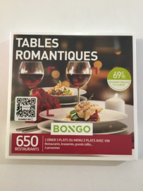 BONGOBOX - TABLES ROMANTIQUES