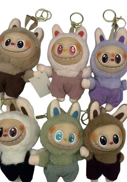 LABUBU PLUCHE SLEUTELHANGER PER STUK
