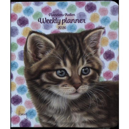 FRANCIENS KATTEN WEEKLYPLANNER 2026