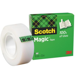 SCOTCH MAGIC TAPE 19MMX33MM