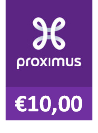 PROXIMUS PAY&GO - €10.00