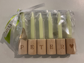 LETTERKAARSEN SET PETER