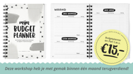 Workshop Creatief Budgetteren // Tijdens Creative Life 2024