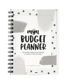 Budgetplanner Kasboek A5 // Zwart Wit