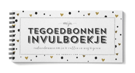 Tegoedbonnen Boekje Invulbaar // Algemeen Blanco