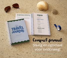 Travel Journal Reisdagboek // Reisplanner Pocket Blauw
