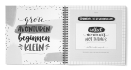 Zwangerschapsdagboek 9 Maanden Dagboek Zwanger // Zwart Wit