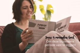 Zwangerschapsdagboek 9 Maanden Dagboek Zwanger // Zwart Wit