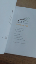 Gedichtenbundeltje "Alles om je heen is lief"