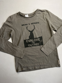 Brian & Nephew longsleeve maat 164