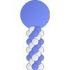Ballonnendecoratie voor buiten