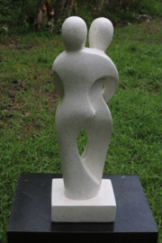 LOVELY COUPLE  wit 100cm